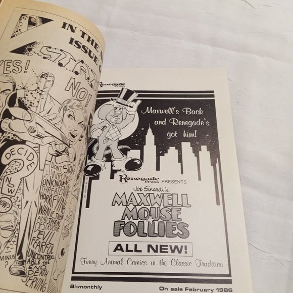 Manimal No. 1 1986 by Renegade Press Comic Book - Picture 4 of 10